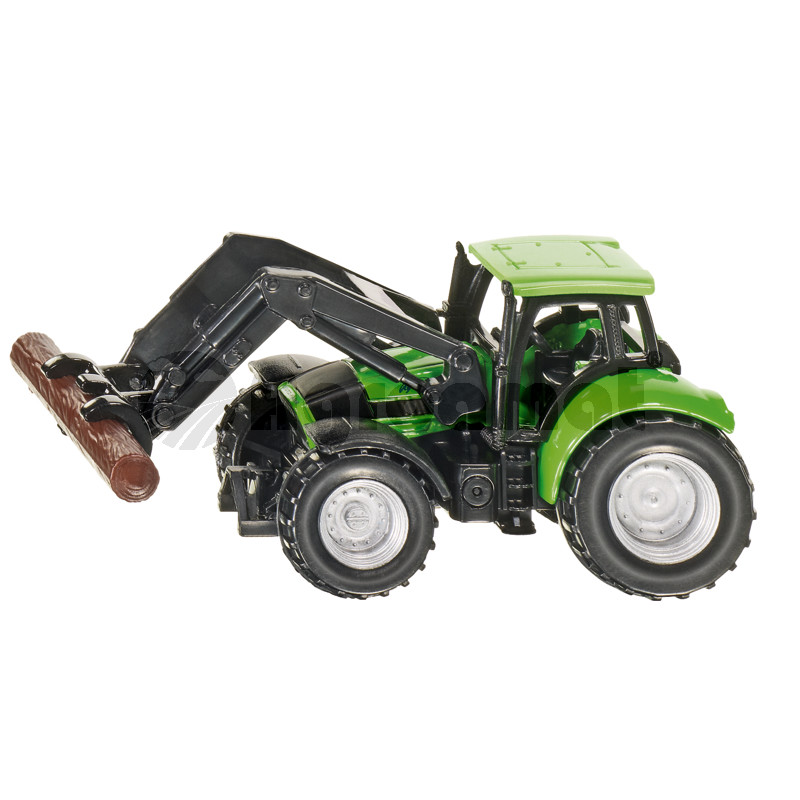 Tractor cu graifar pentrubusteni