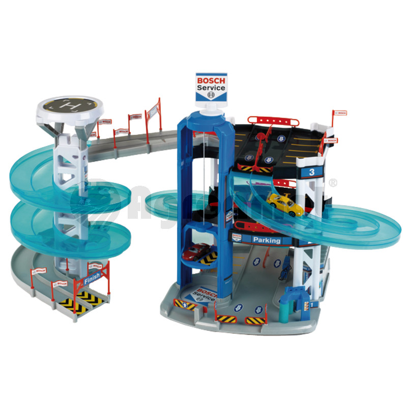 Spatiu parcare cu 3 suprafete si turn si schimbarea benzii de circulatie