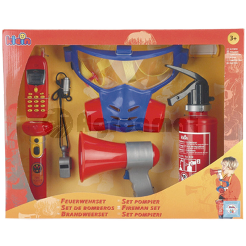 Set pompieri, la mijloc, 7-accesorii