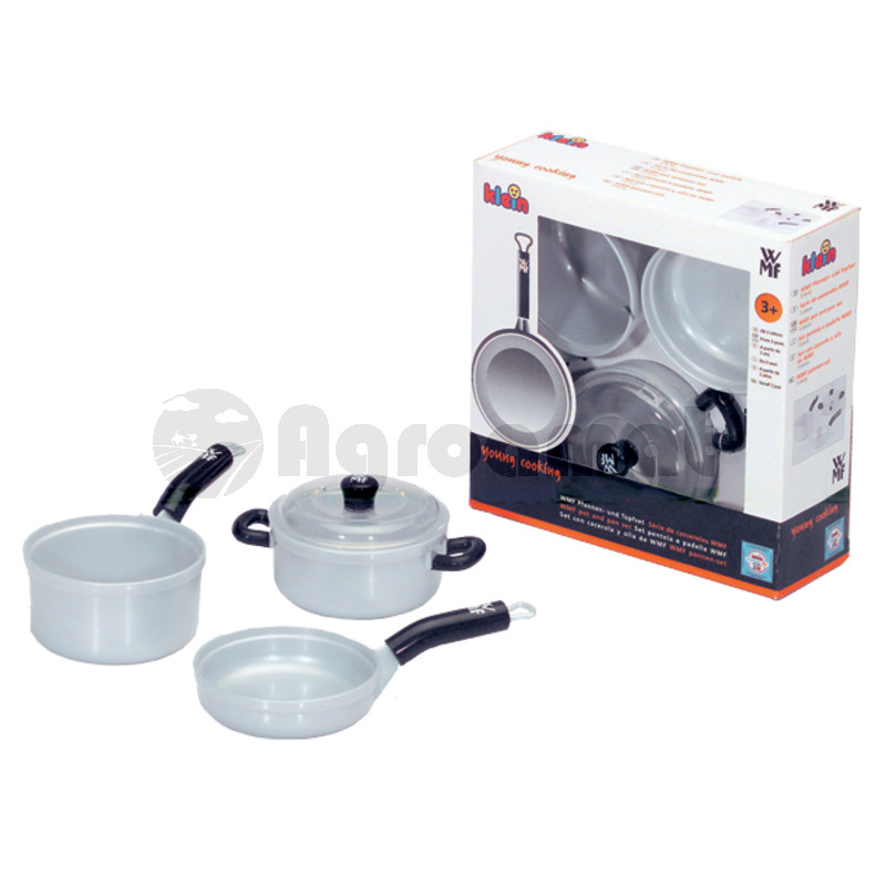 Set oale si tigai, 3-piese, oala-Ø ca. 7,5 cm