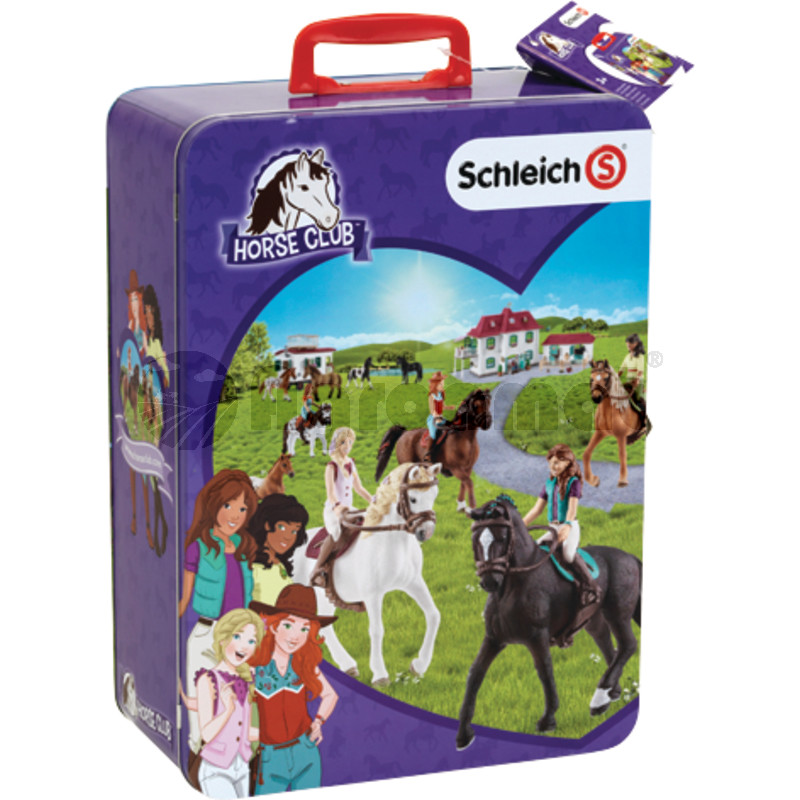 Horse Club cutie depozitare din metal - pentru 10 cai