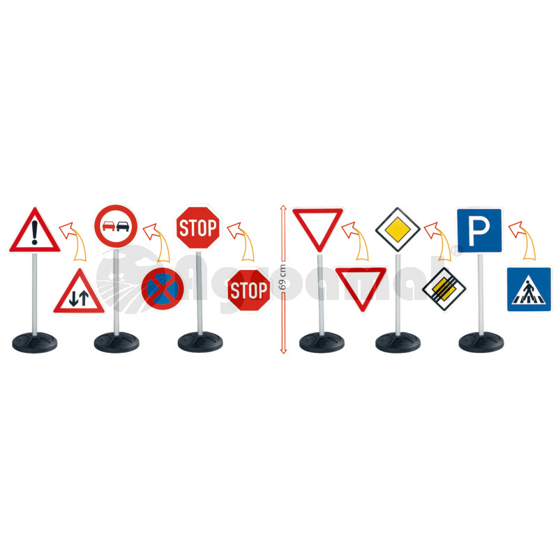 Set cu indicatoare rutiere