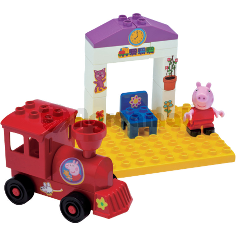 Statie tren BLOXX Peppa Pig