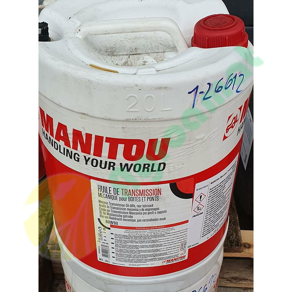 Ulei Transmisie 20L 80W-90 ORG Manitou 546330