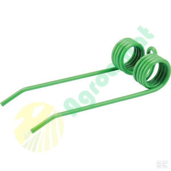 Dinte greblă pick-up 190x74x5mm orificiu diametru 30mm potrivit pentru Claas