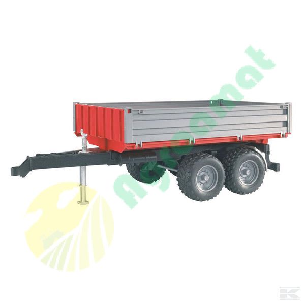 Remorcă basculabilă Tandem cu deschidere pe 3 laturi