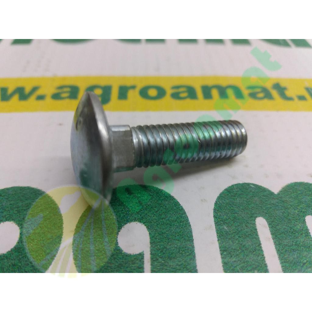 Surub cap bombat gat patrat M8x1,25x30mm