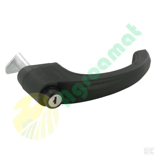 Left door handle with lock