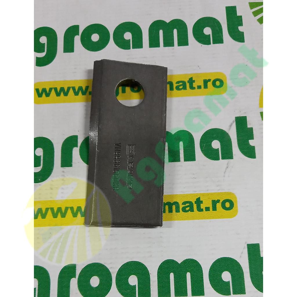 Lama Cositoare Dreapta 107x48x4mm