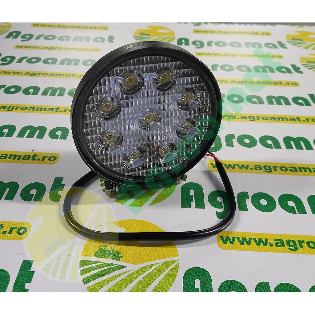 Proiector Rotund 9LED HG-1R27W