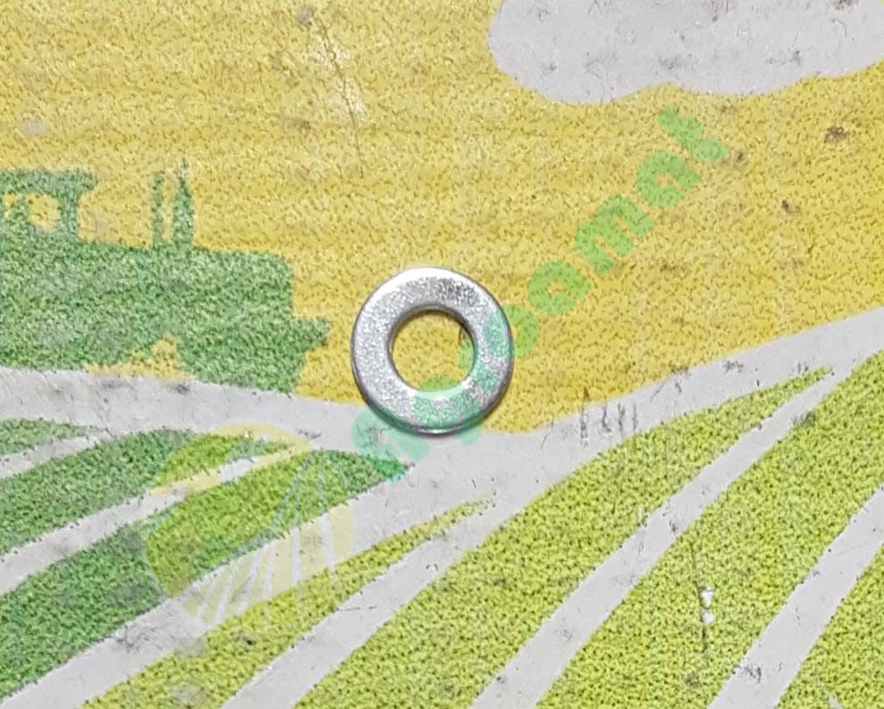 Saiba Rotunda Plata M4x9x0,8mm