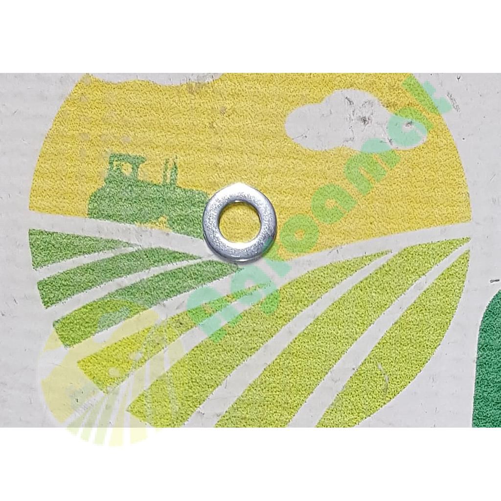 Saiba Rotunda Plata M6x12x1,6mm