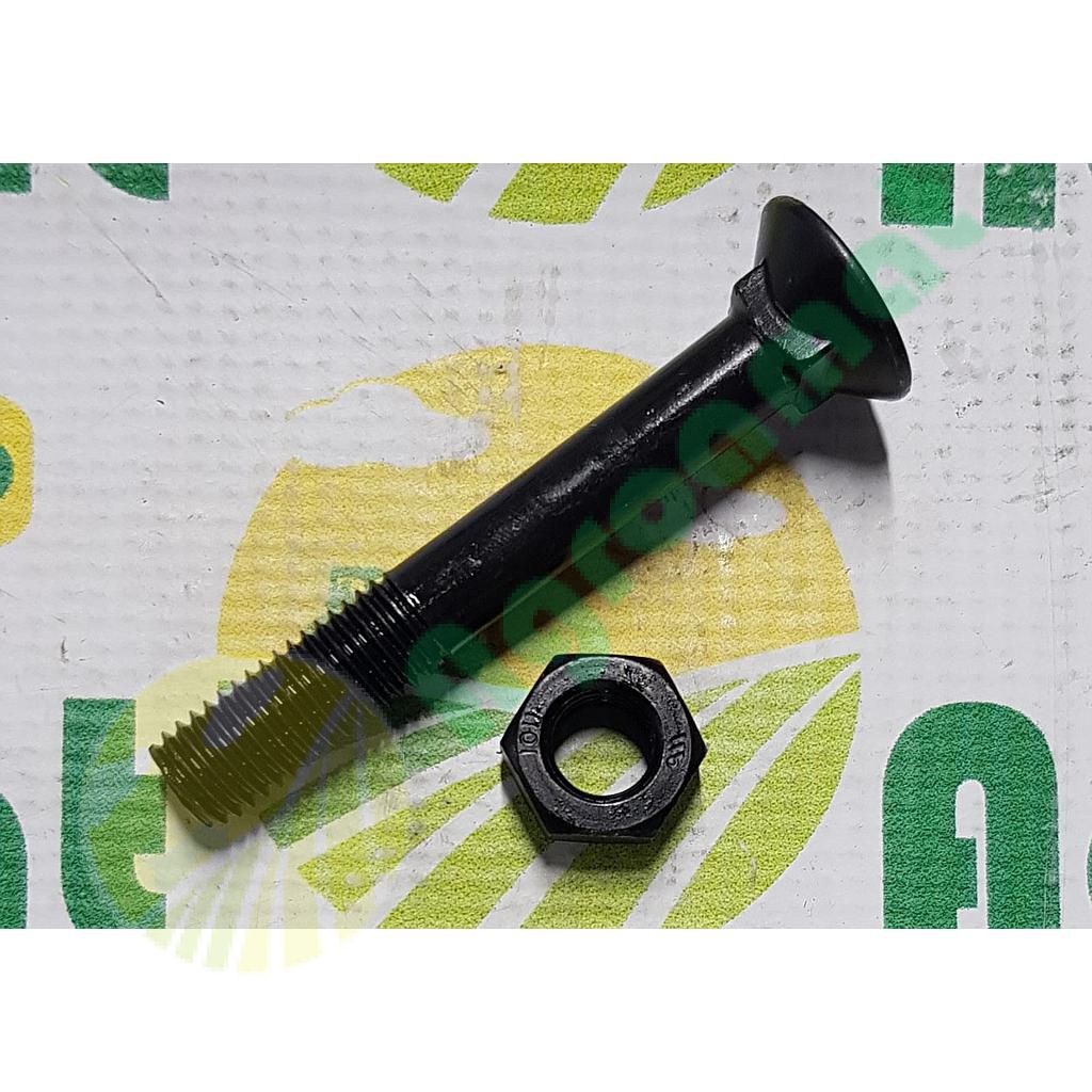 Surub plug cu gat patrat si piulita M12x85mm