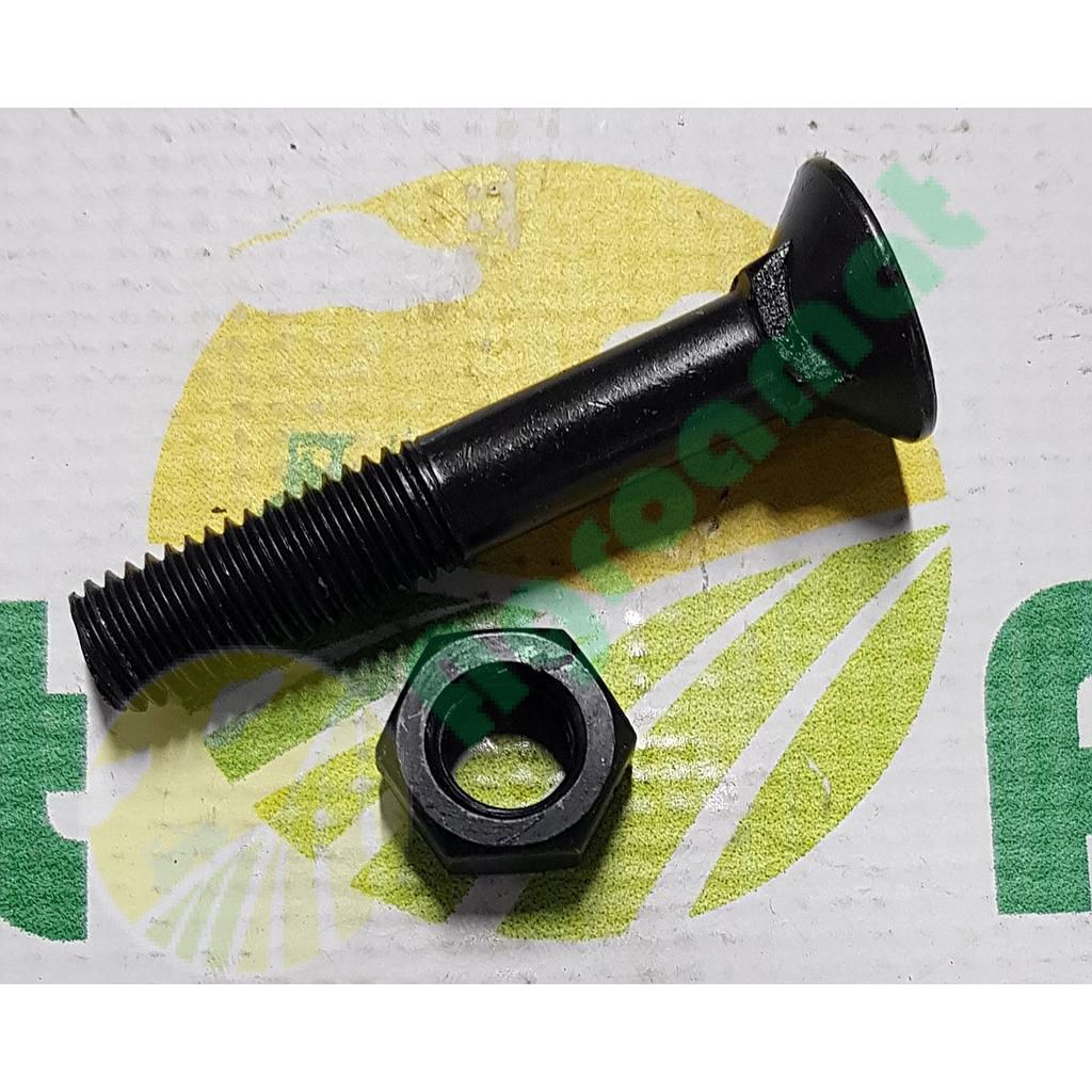 Surub plug gat patrat cu piulita M12x70mm