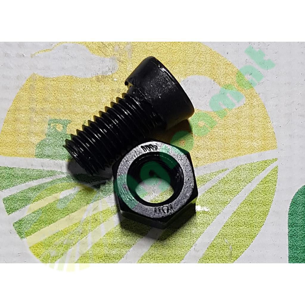 Surub cu cap conic oval M12x30