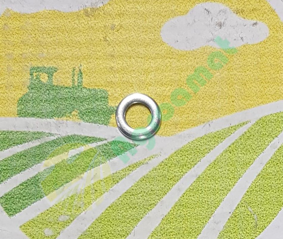 Saiba rotunda plata  M5x10x1mm