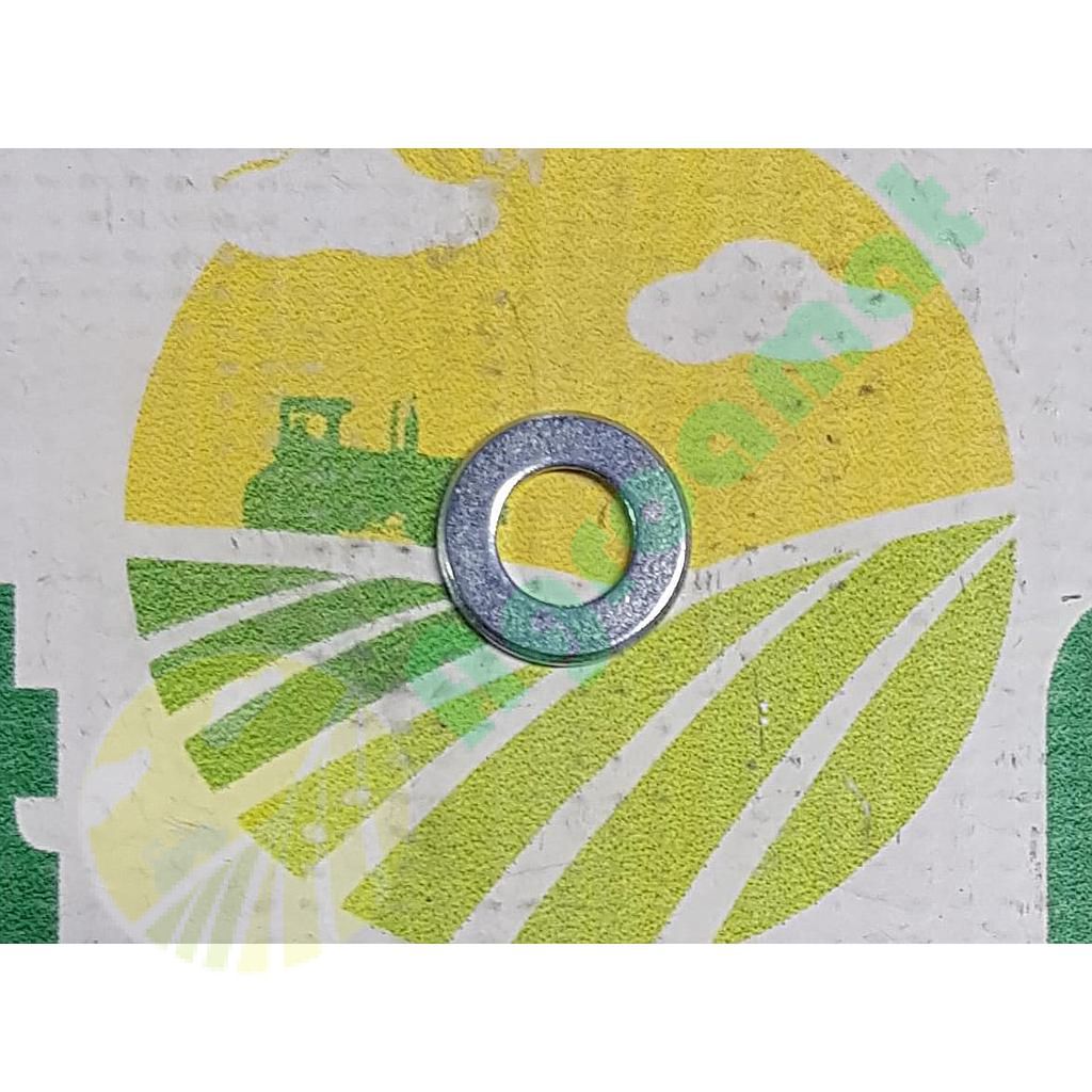 Saiba rotunda plata M10x20x2mm