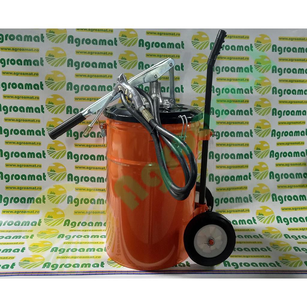 Pompa pentru Gresat Manuala 25 Kg cu Furtun 1,5m