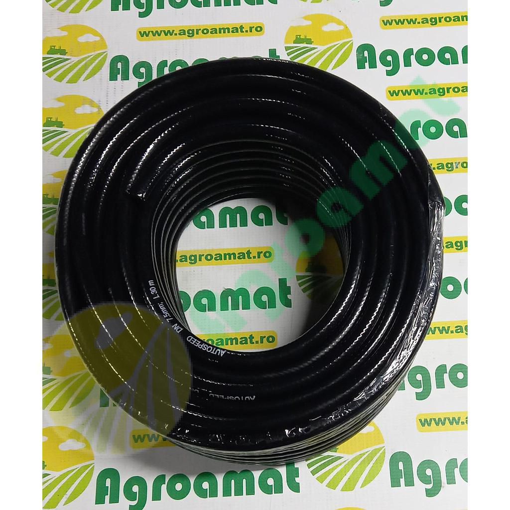 Furtun Combustibil cu Insertie Textila fi8 d=7,5mm si D=14,5mm / 1metru