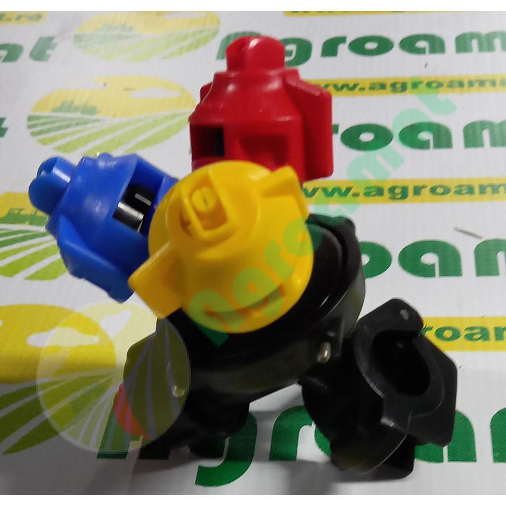 Corp Pulverizare 3Duze Teava fi20