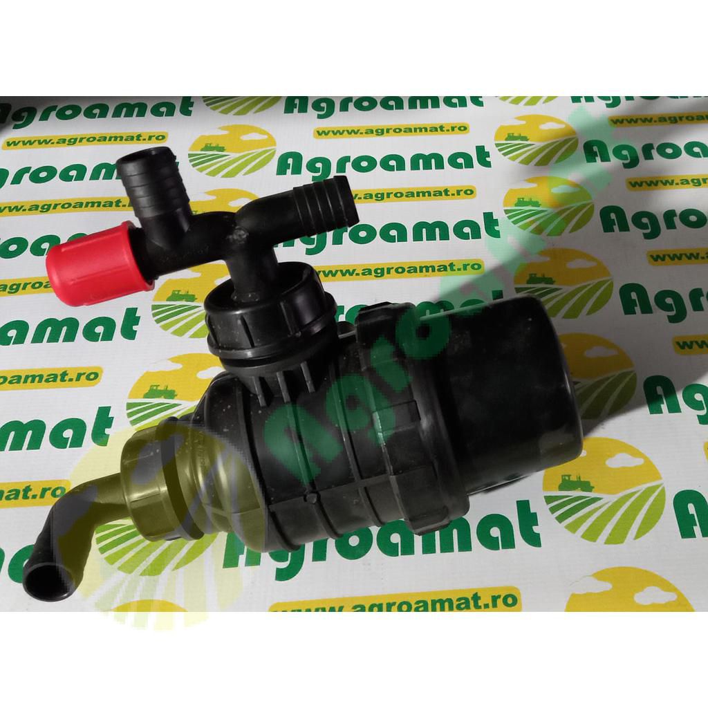 Filtru Aspiratie fara Supapa Negru cu Cot fi25