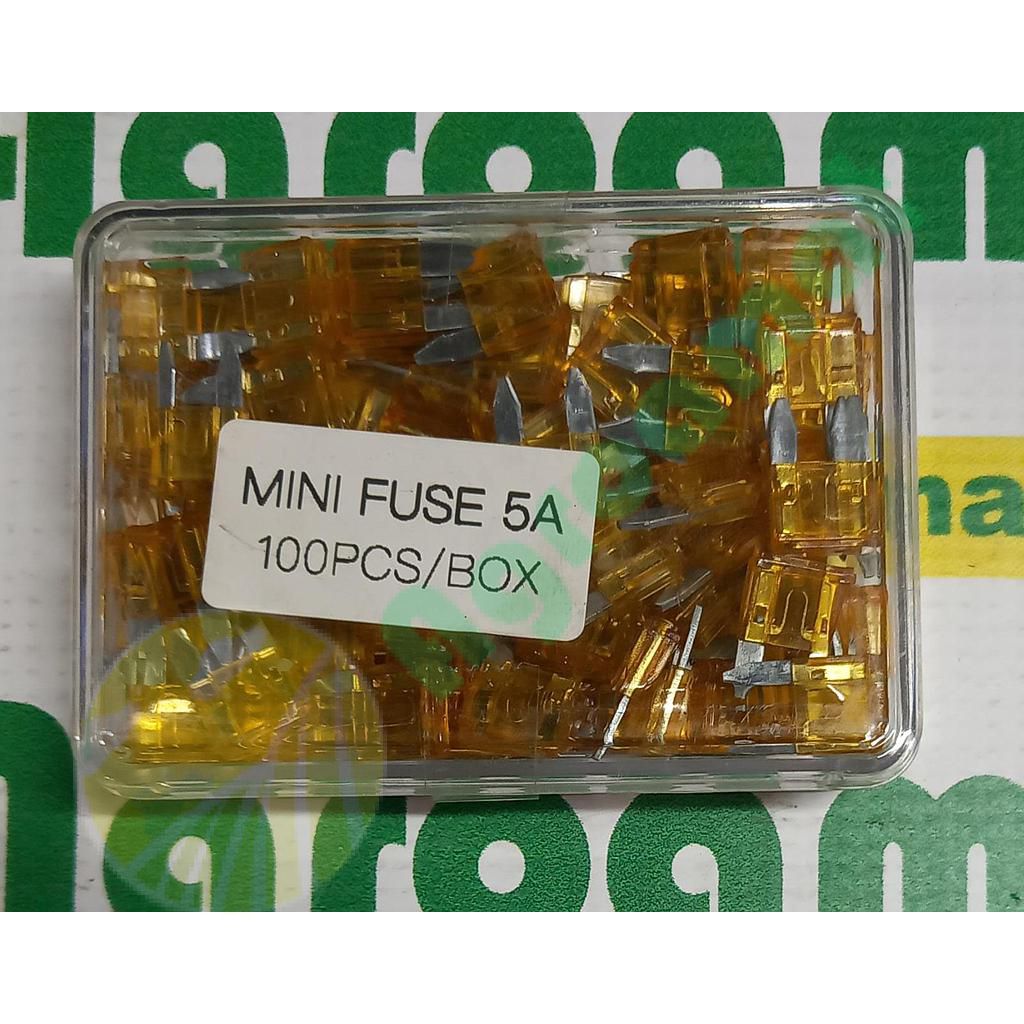 Cutie Sigurante Plate 100 buc 5A