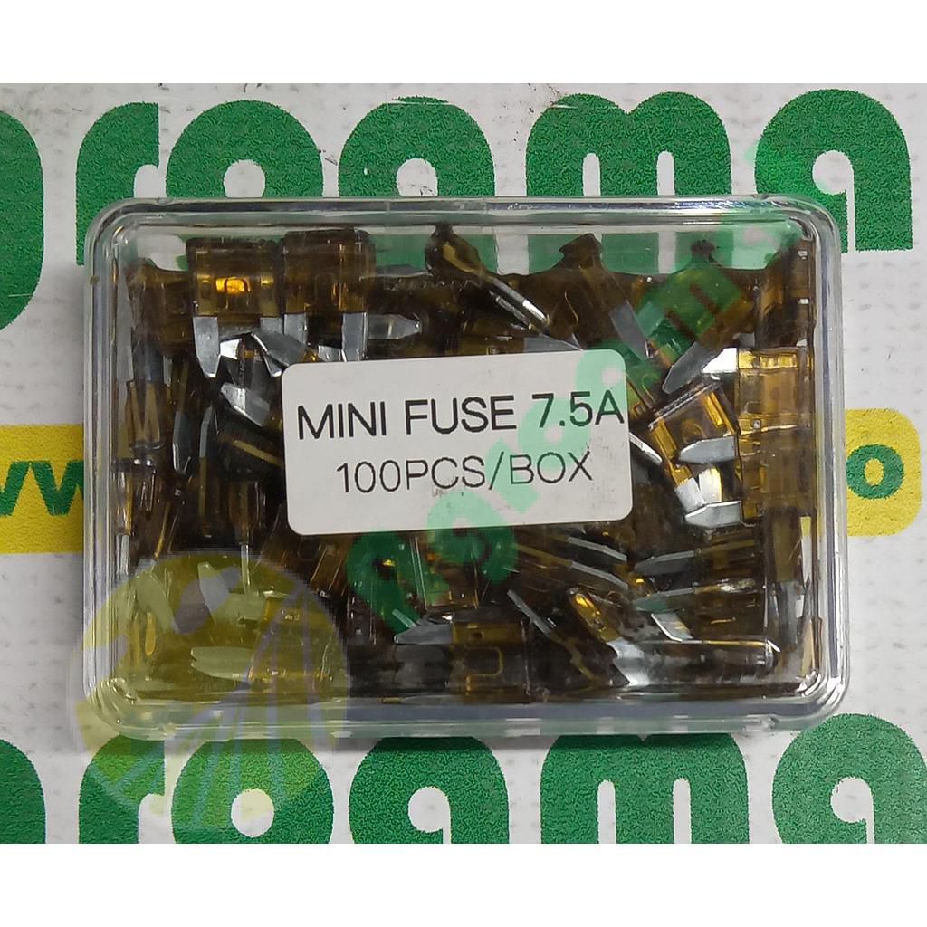 Cutie Sigurante Plate 100 buc 7.5A