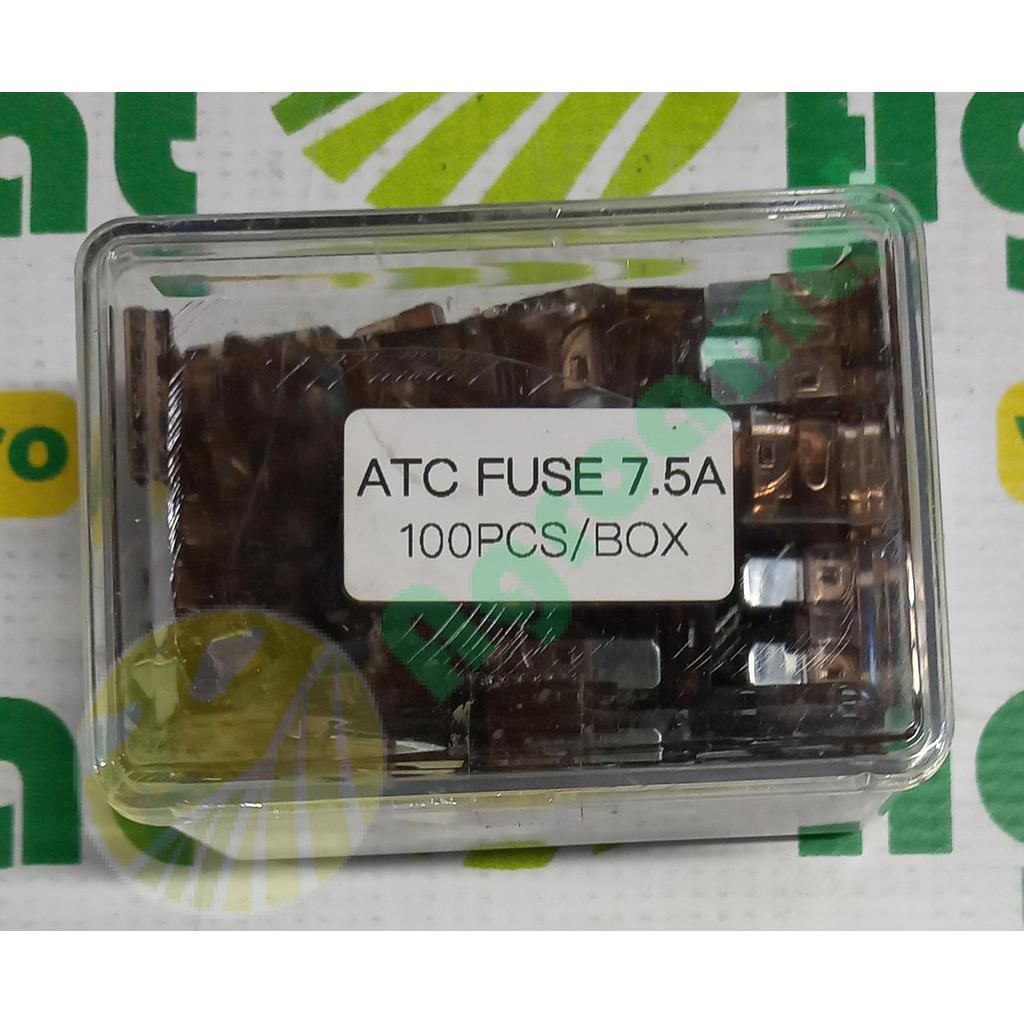 Cutie Sigurante Plate 100 buc 7.5A