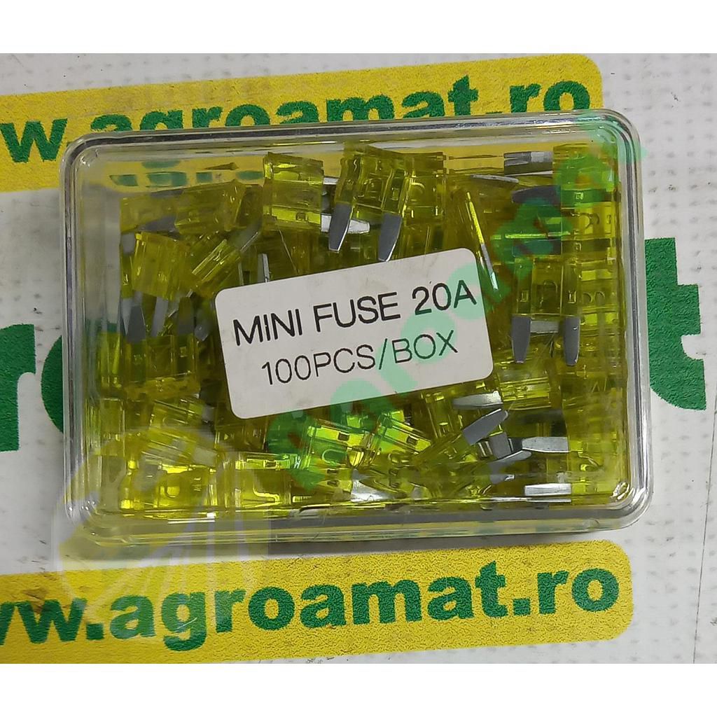 Cutie Sigurante Plate 100buc 20A