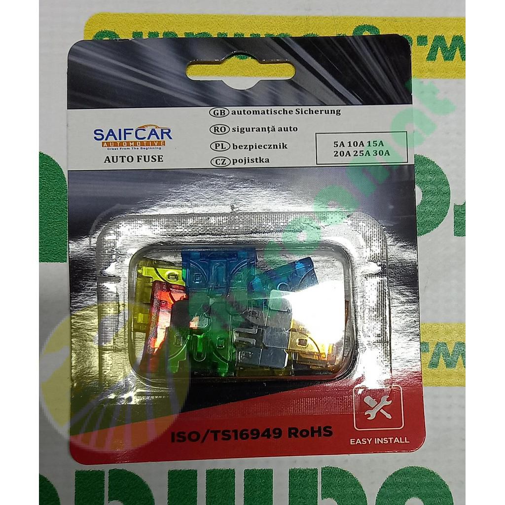 Set Sigurante Fuzibile 10buc Plate