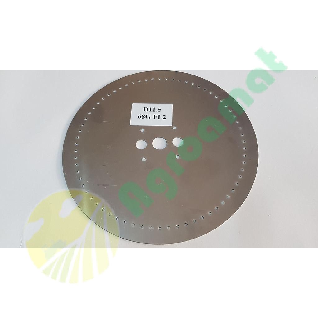 Disc Semanatoare Pigoli 68 gauri 2 mm 