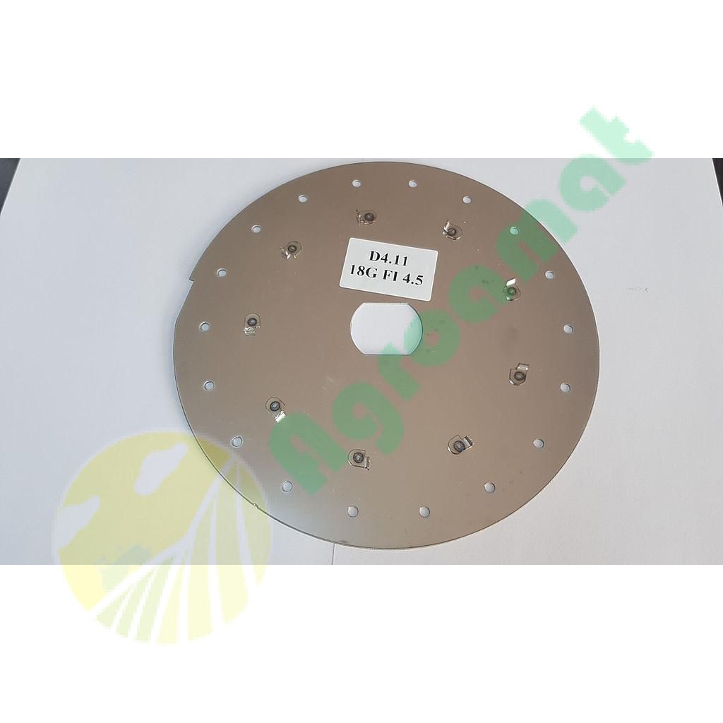 Disc Semanatoare Porumb Carraro 18 gauri 4.5mm