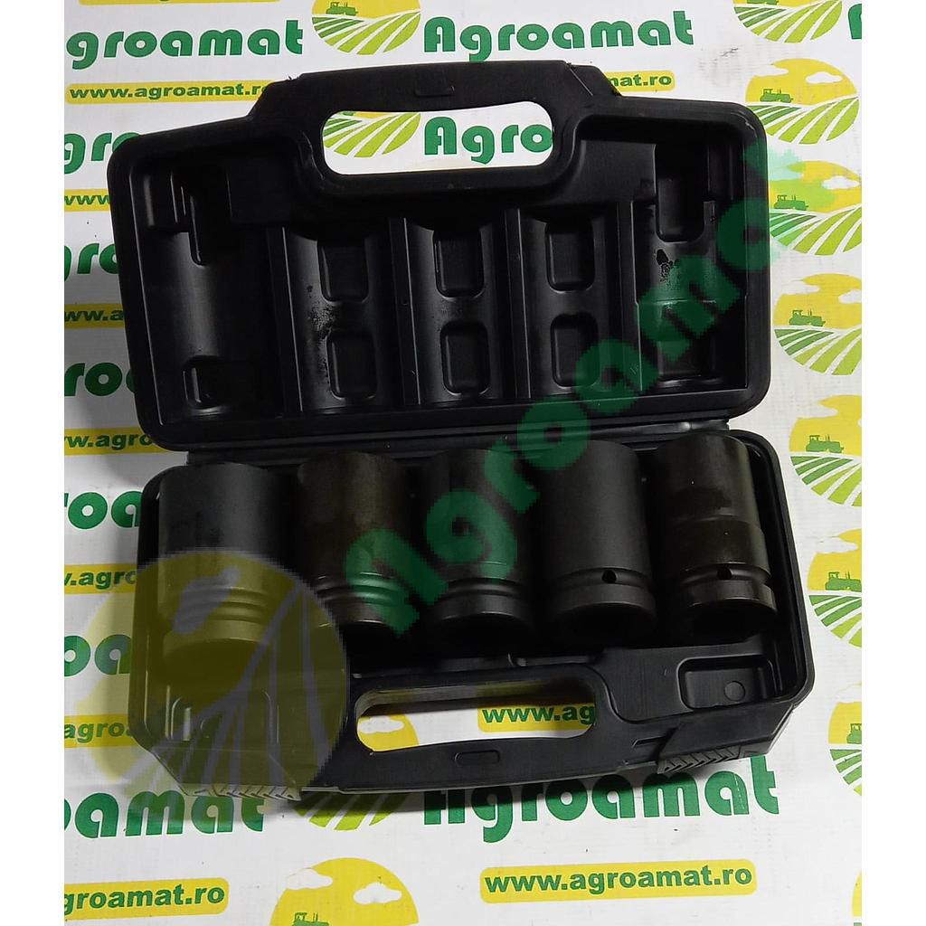Trusa cap tubulare profesionale de impact cu patrat 25.4mm (1 inch) 5 piese 32-41mm