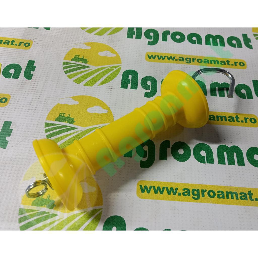 Maner poarta izolat galben