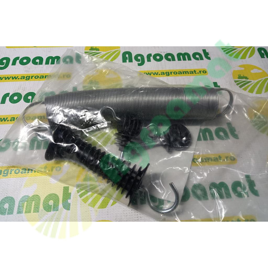 Set poarta gard negru complet