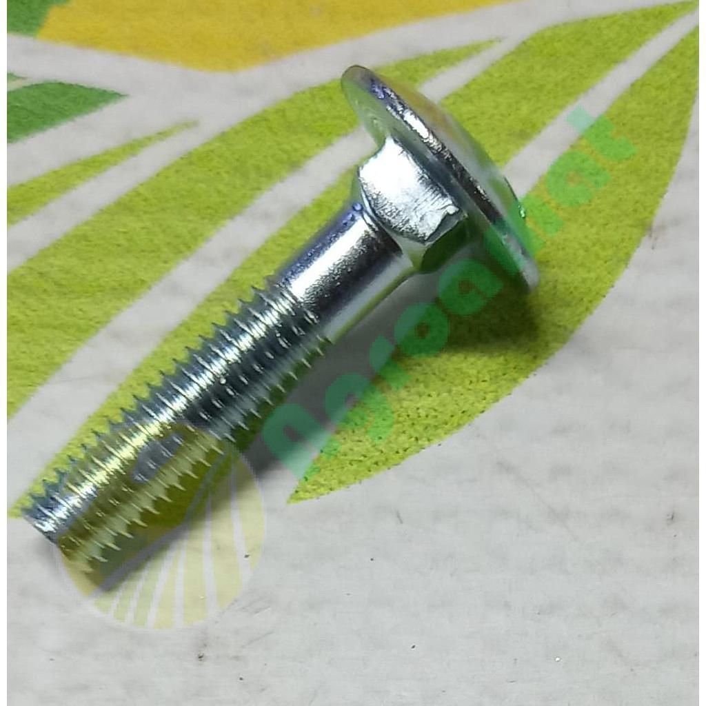 Surub cap bombat gat patrat M6x70mm