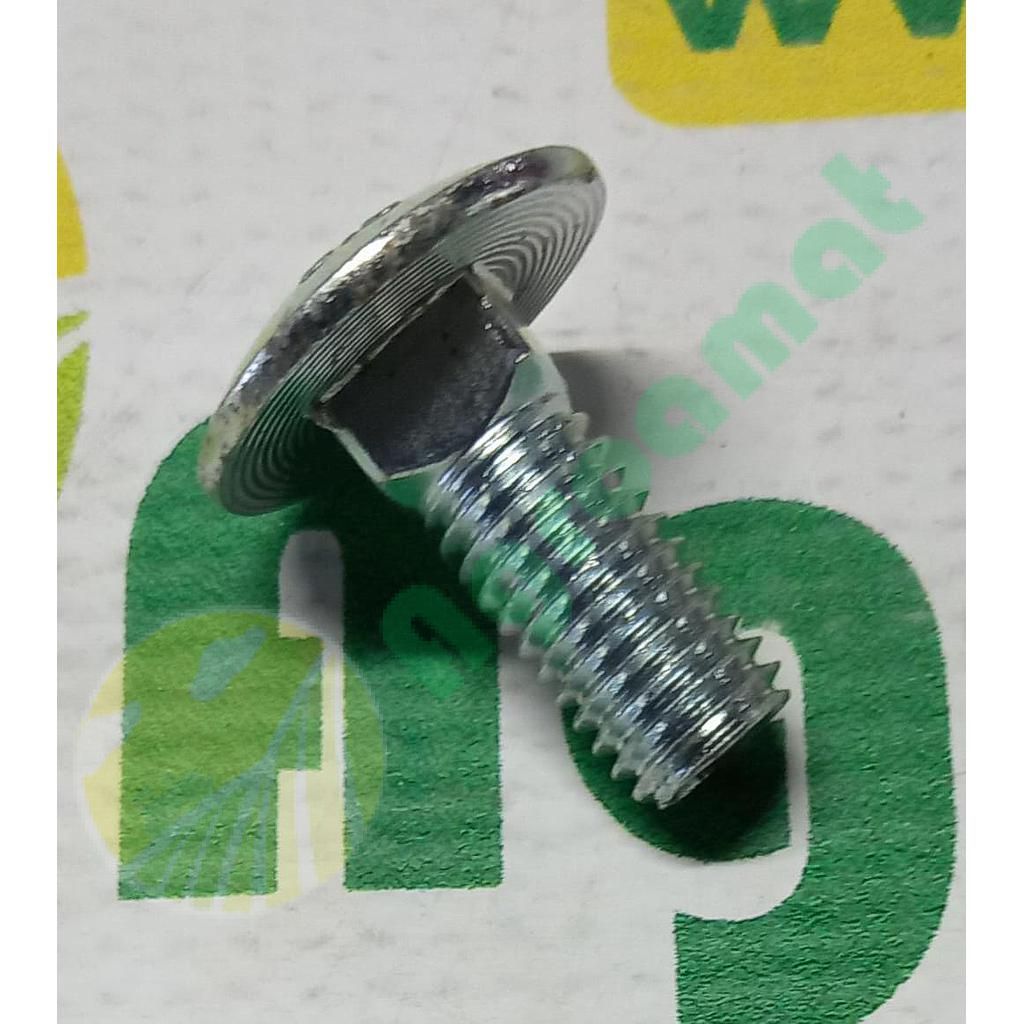 Surub cap bombat gat patrat M10x35mm