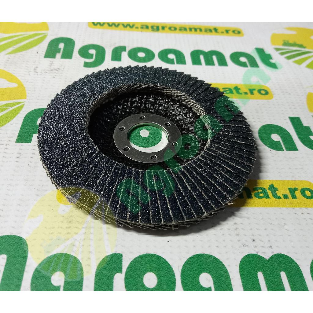 Disc de slefuire lamelar cu zirconiu 115mm granulatie 60