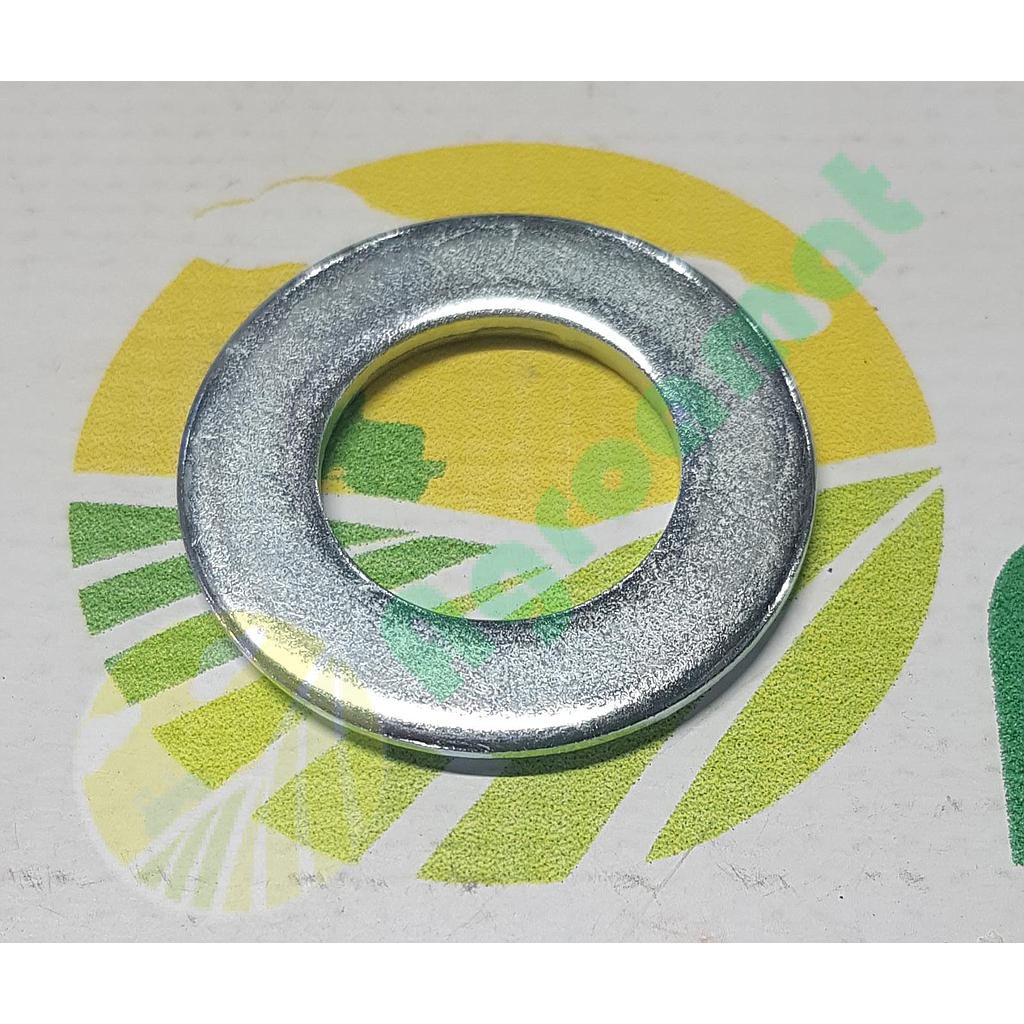 Saiba rotunda plata  M27x50x4mm