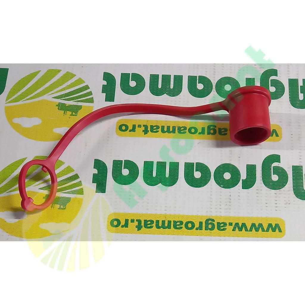 Capac protectie praf rosu