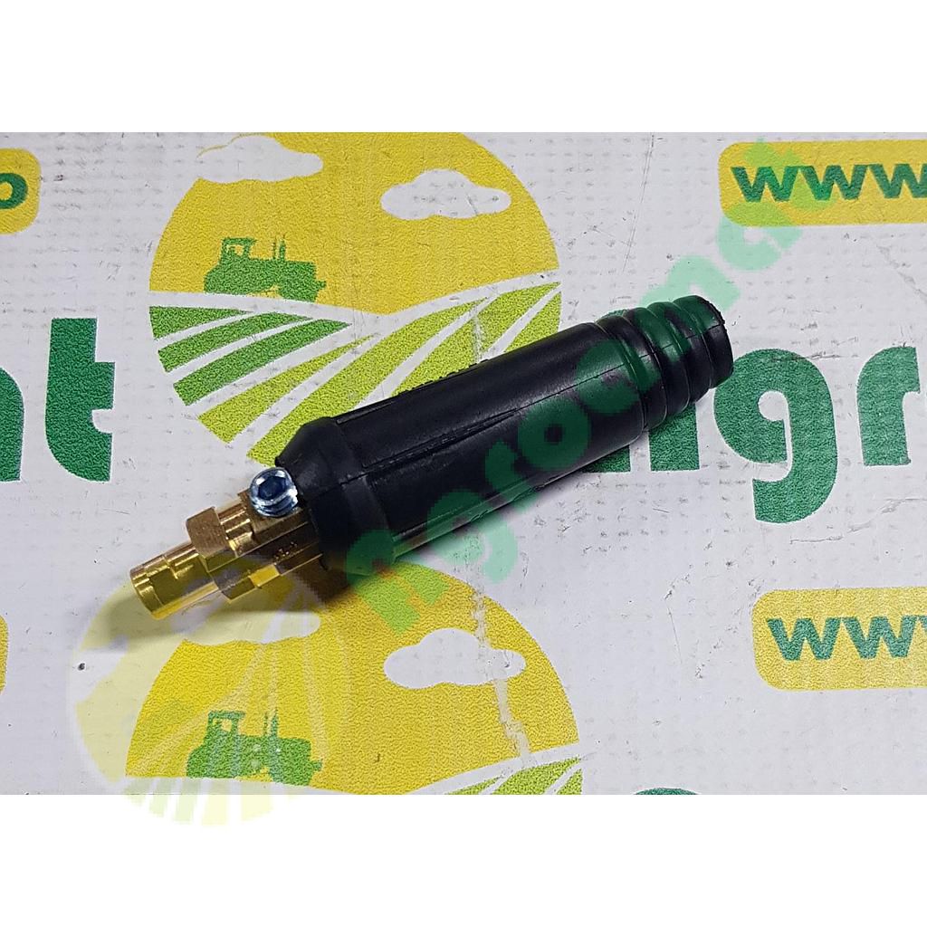 Conector cablu sudura 10-25 negru