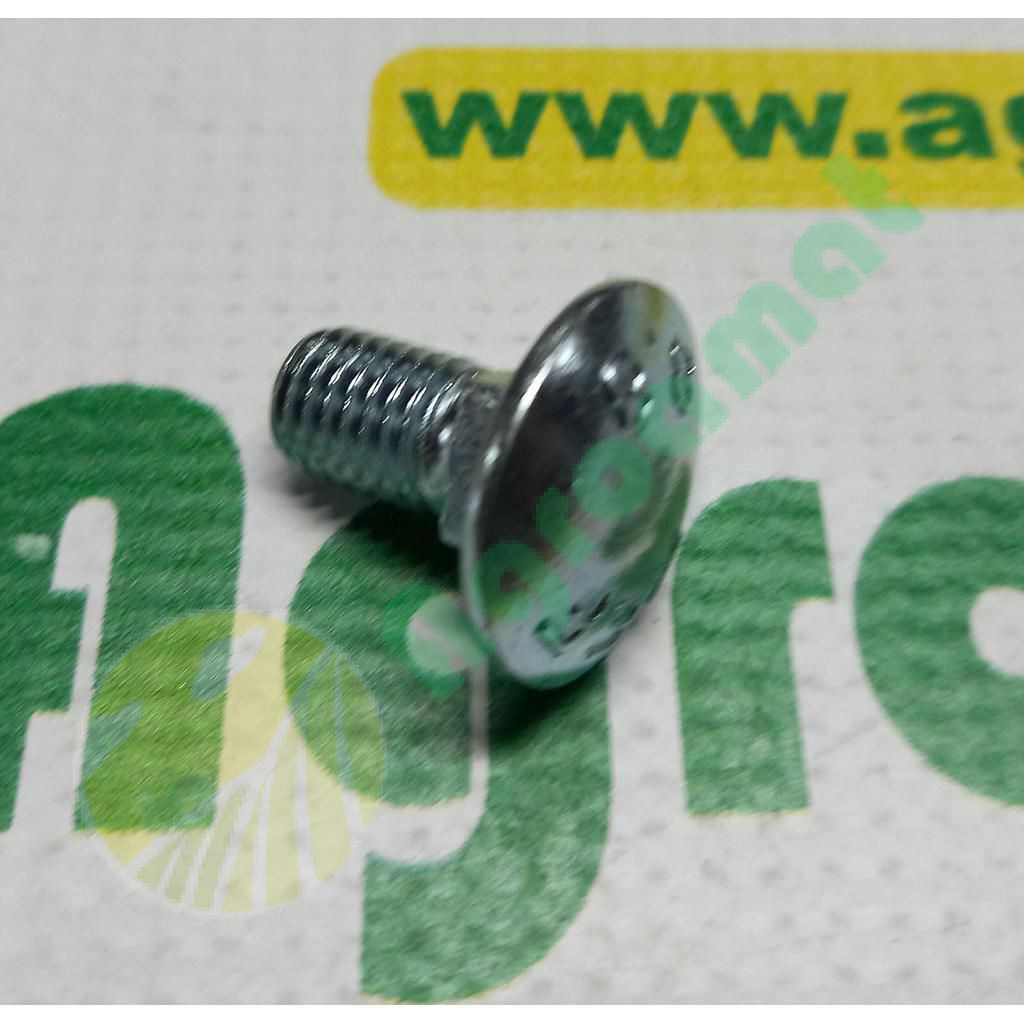 Surub cap bombat torbant gat patrat M10x20mm