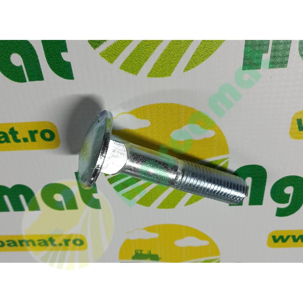 Surub cap bombat torbant gat patrat M16x80mm