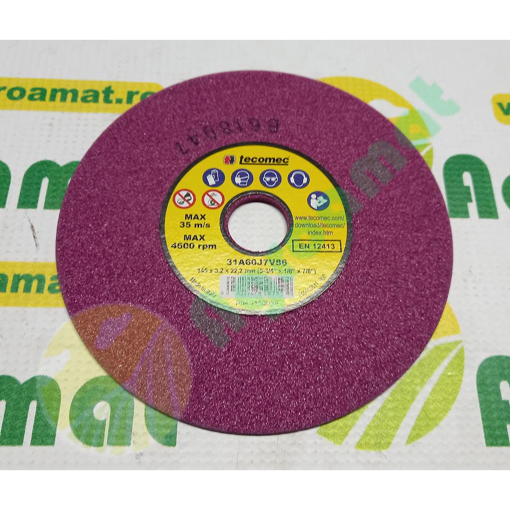 Piatra abraziva 145x22x3.2mm