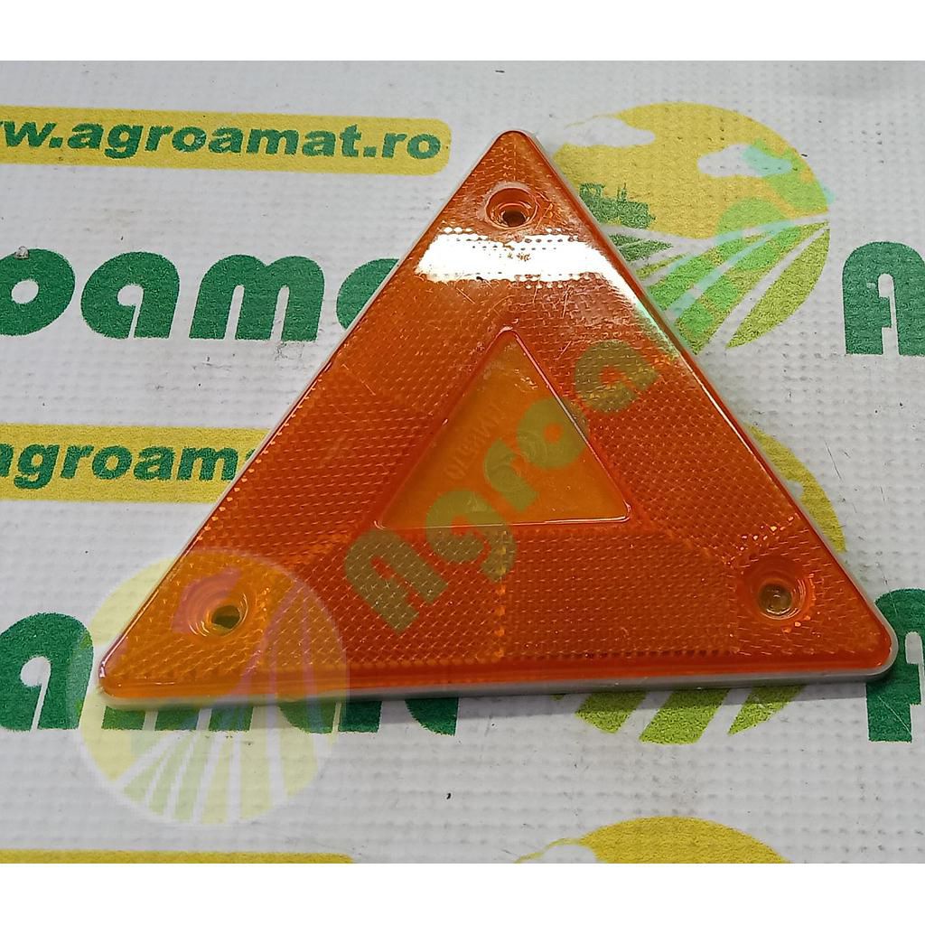 Triunghi reflectorizant galben L-15cm