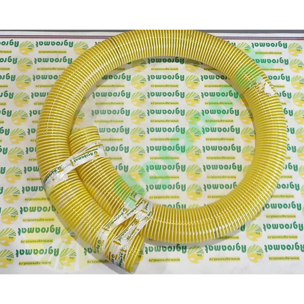 Furtun de aspirare/ presiune siliconat 125mm