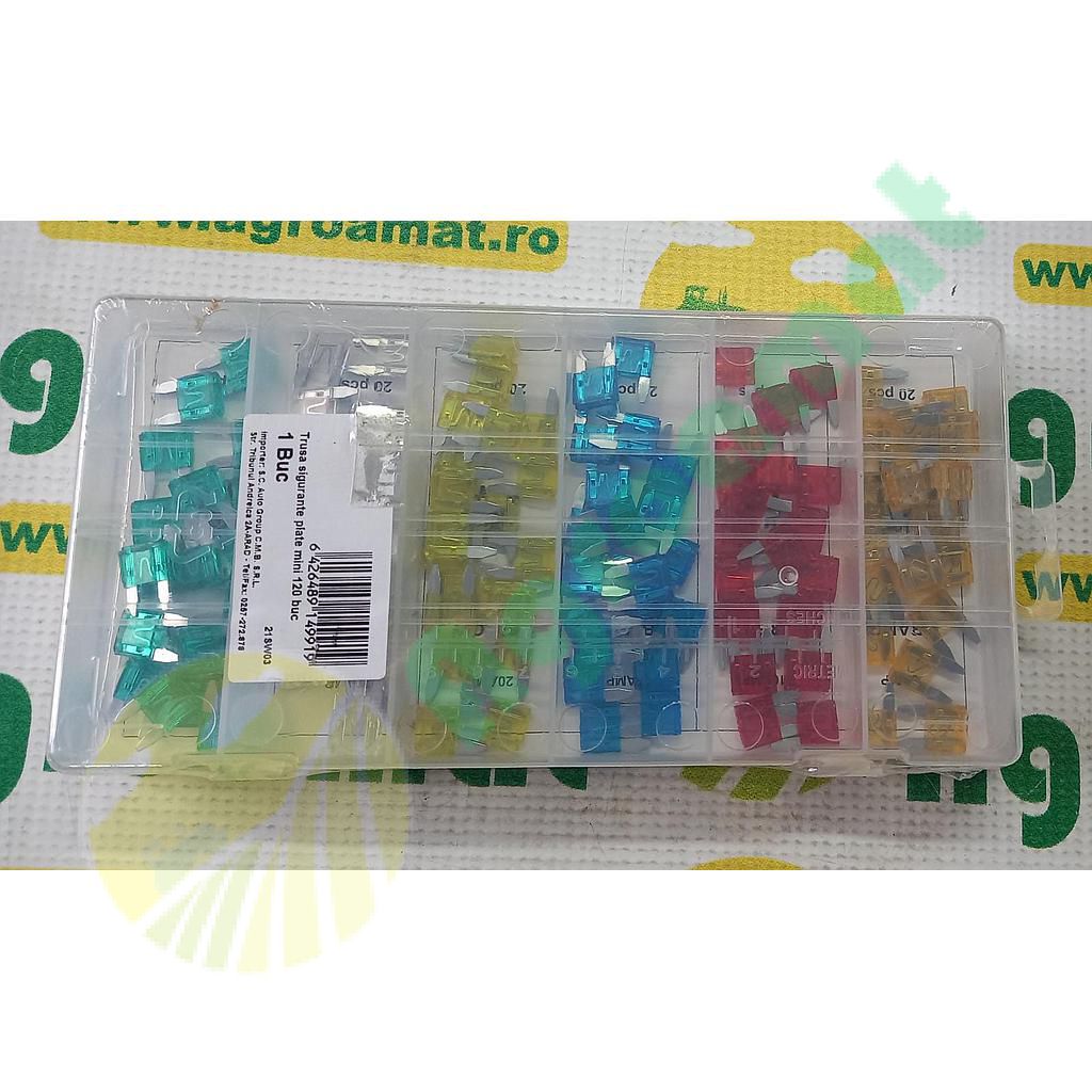 Trusa sigurante electrice 120 piese