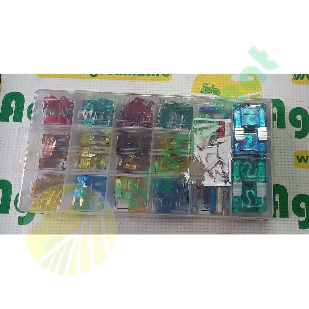 Trusa sigurante electrice plate si cilindrice 147 piese