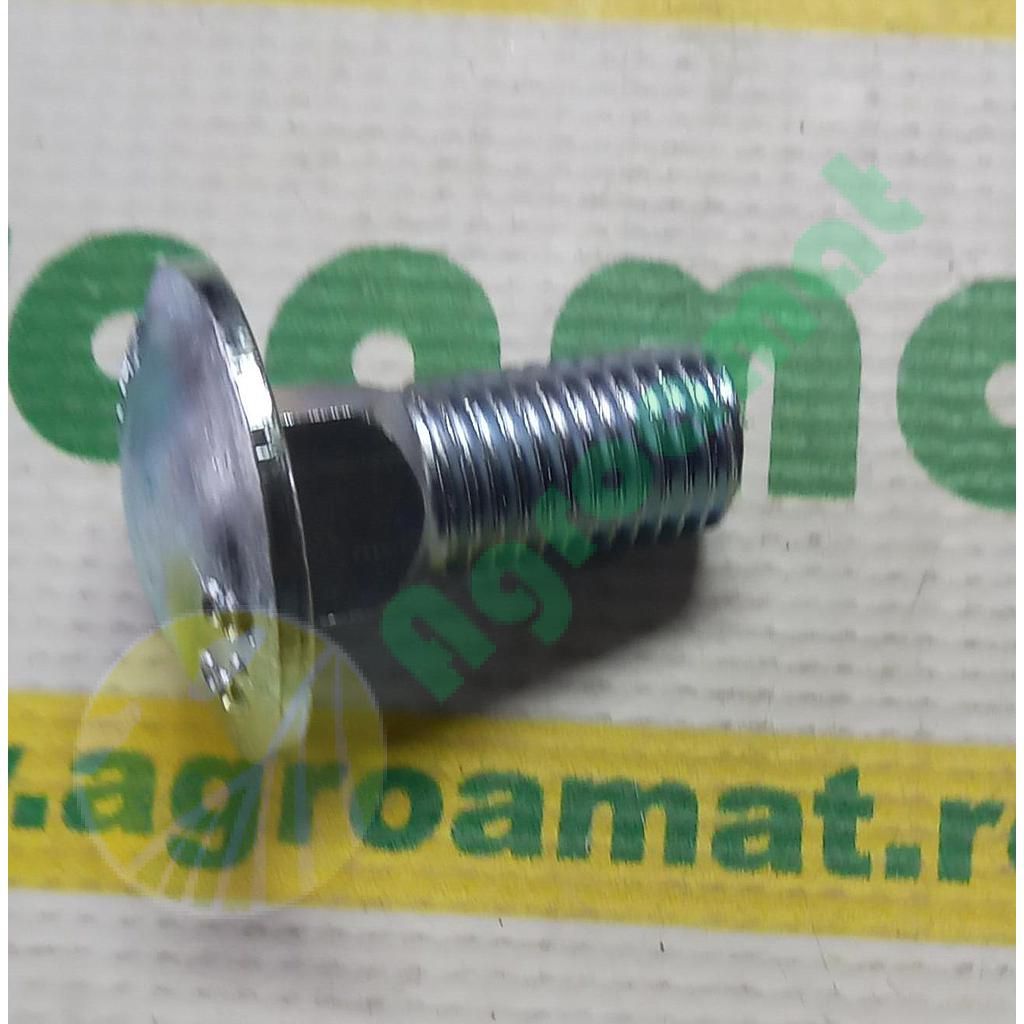 Surub cap bombat torbant gat patrat M16x40mm