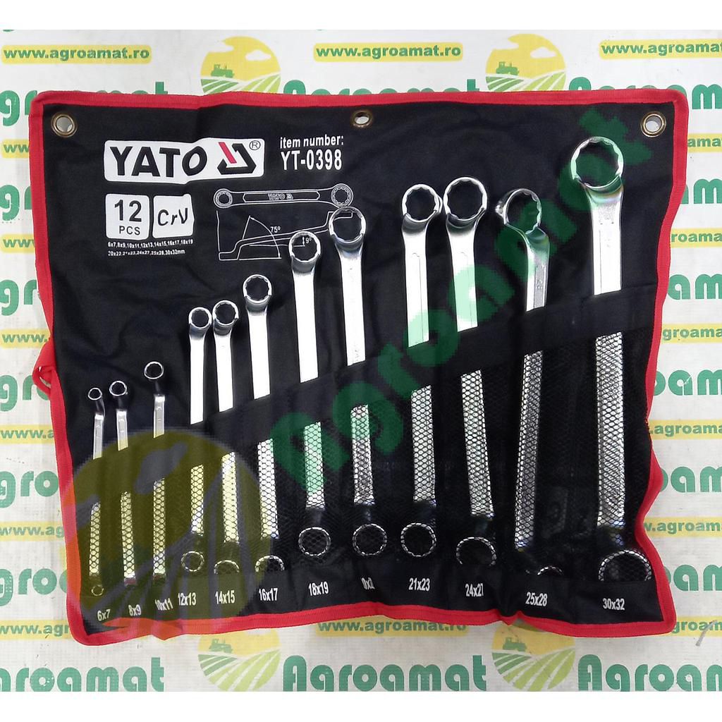 Set chei inelare cu cot 6-32mm,12buc